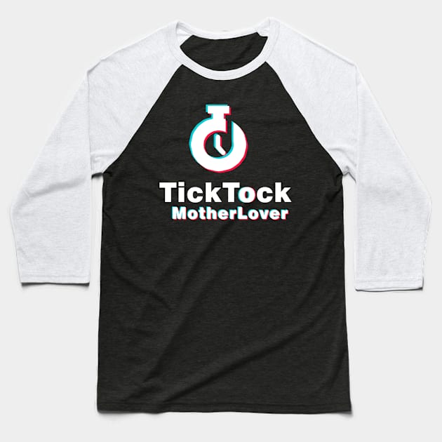 TickTock Baseball T-Shirt by AndreusD